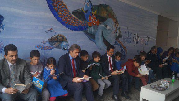 "Ayaş Okuyor" Projesi Kapsamında Bünyamin İlkokulunda Okuma Etkinliği Düzenlendi