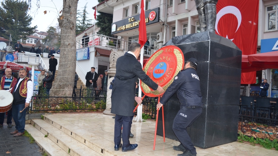 Gazi Mustafa Kemal ATATÜRKün Ankaraya Gelişinin 105. Yıl Dönümü İlçemizde Çoşkuyla Kutlandı